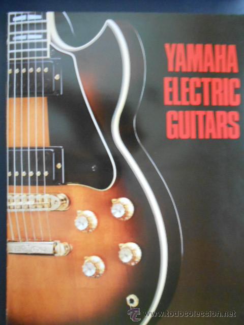 Catalogo guitarras yamaha. años 80. - Vendido en Subasta - 44478916
