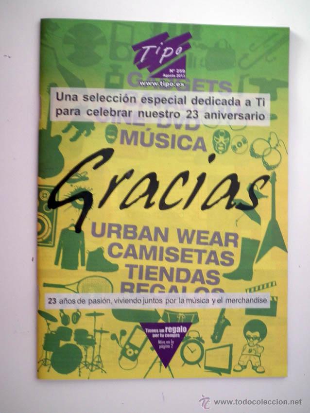 Cat&aacute;logos de m&uacute;sica: CATALOGO TIPO - N&ordm; 259 - AGOSTO 2013 - Foto 1