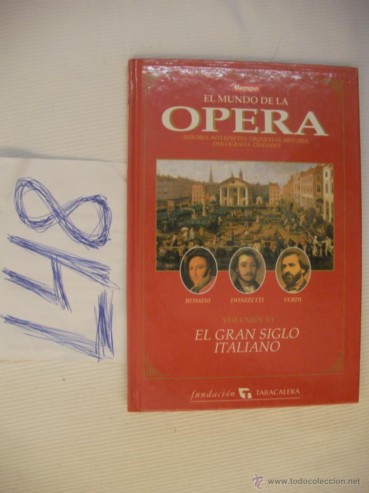 Cat&aacute;logos de m&uacute;sica: LIBRO EL MUNDO DE LA OPERA - ENVIO GRATIS A ESPA&Ntilde;A - Foto 1