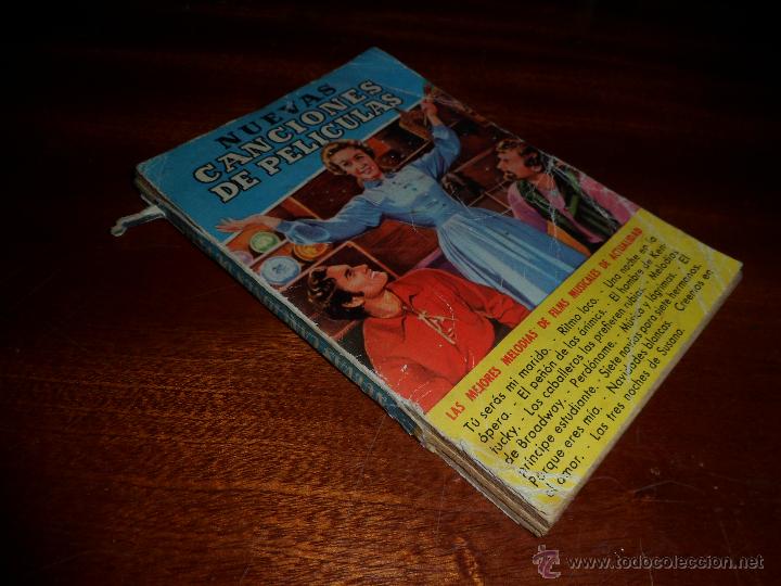 Cat&aacute;logos de M&uacute;sica: NUEVAS CANCIONES DE PEL&Iacute;CULAS (1956)