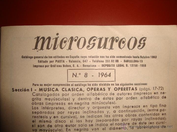 Cat&aacute;logos de m&uacute;sica: CATALOGO DE DISCOS A&Ntilde;O 1964 - Foto 3