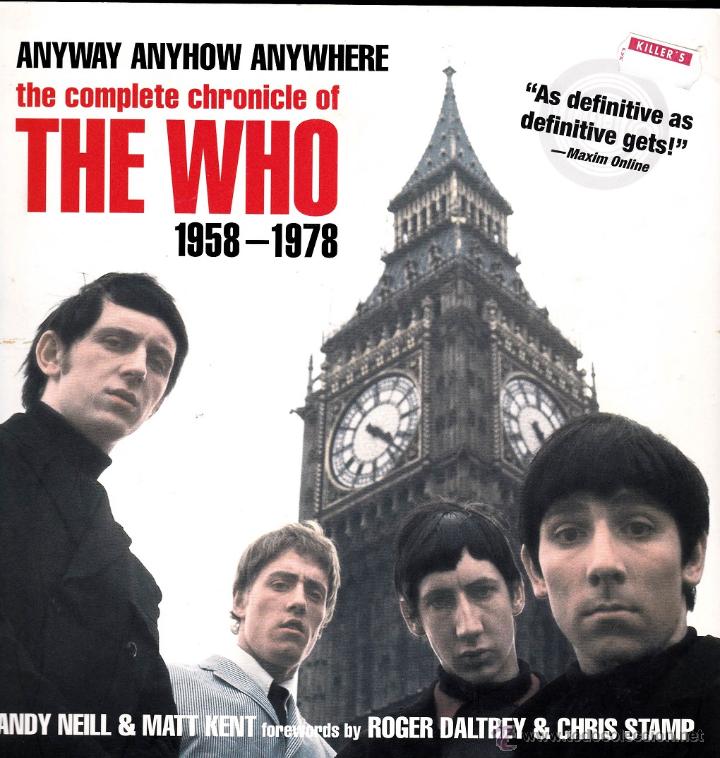Cat&aacute;logos de M&uacute;sica: Anyway Anyhow Anywhere - The complete chronicle of The Who