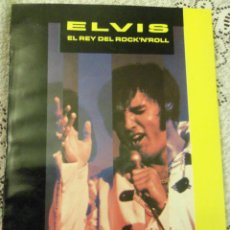 Catálogos de Música: ELVIS, EL REY DEL ROCK'N ROLL, POR MARCELO GOBELLO - DISTAL - ARGENTINA - 1993 - RARO, ESCASO, UNICO. Lote 47512605