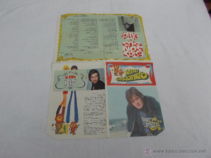 Catalogues de Musique: MINI CANCIONERO BARRY RYAN. POSTER 27CM X 37CM