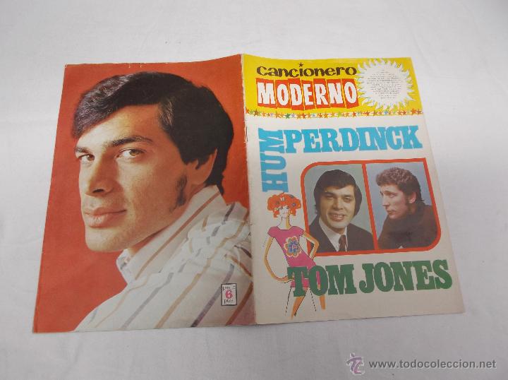 Catalogues de Musique: CANCIONERO MODERNO HUMPER DINCK. TOM JONES. 1965
