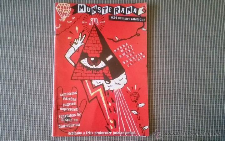 Cat&aacute;logos de M&uacute;sica: munsterama #24 summer catalogue