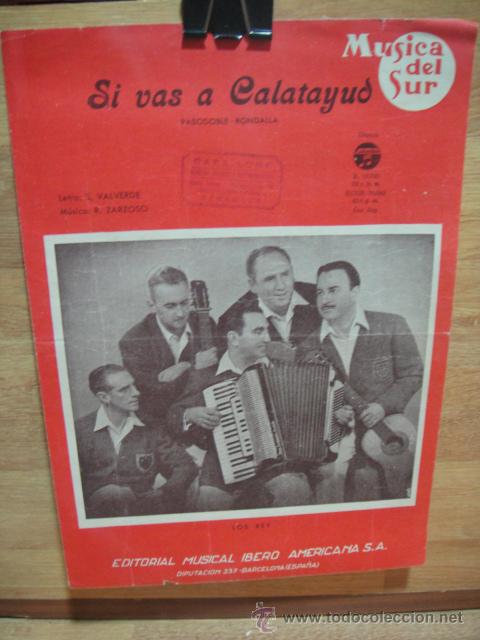partitura vas a calatayud s. valverde r. z - Buy Music catalogs, books and songbooks on todocoleccion