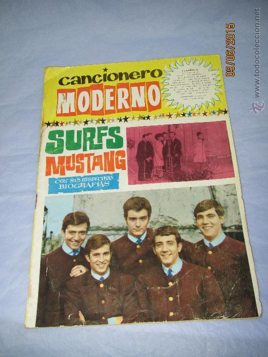 Catalogues de Musique: Antiguo Cancionero Moderno con SURFS y MUSTANG del a&ntilde;o 1962.