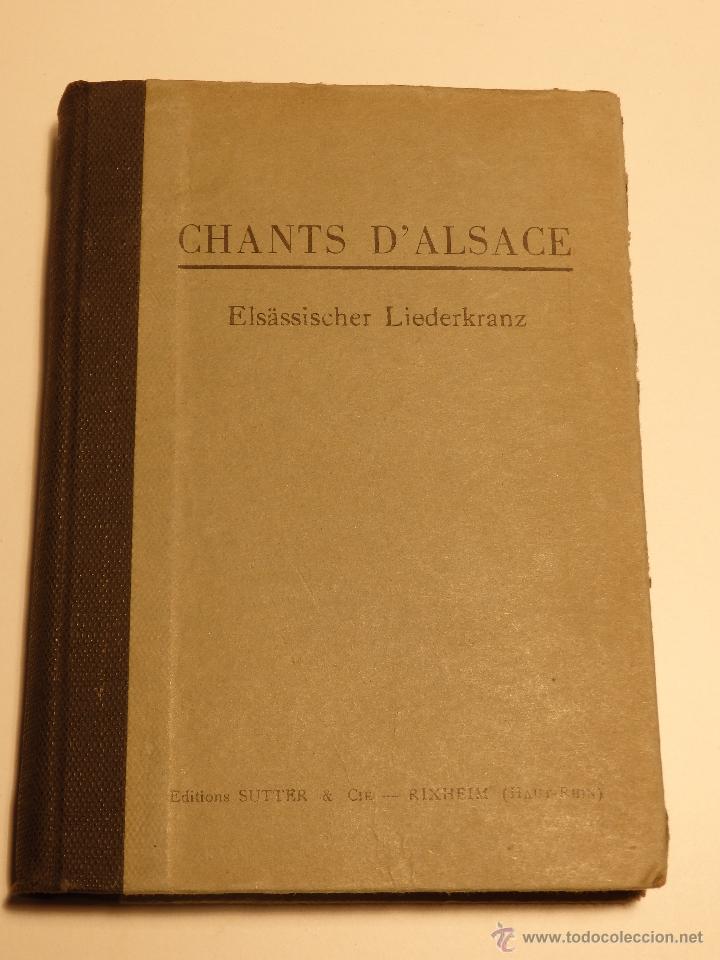 Cat&aacute;logos de m&uacute;sica: Els&auml;ssischer Liederkranz &rdquo;Chants dAlsace&rdquo; - Foto 1