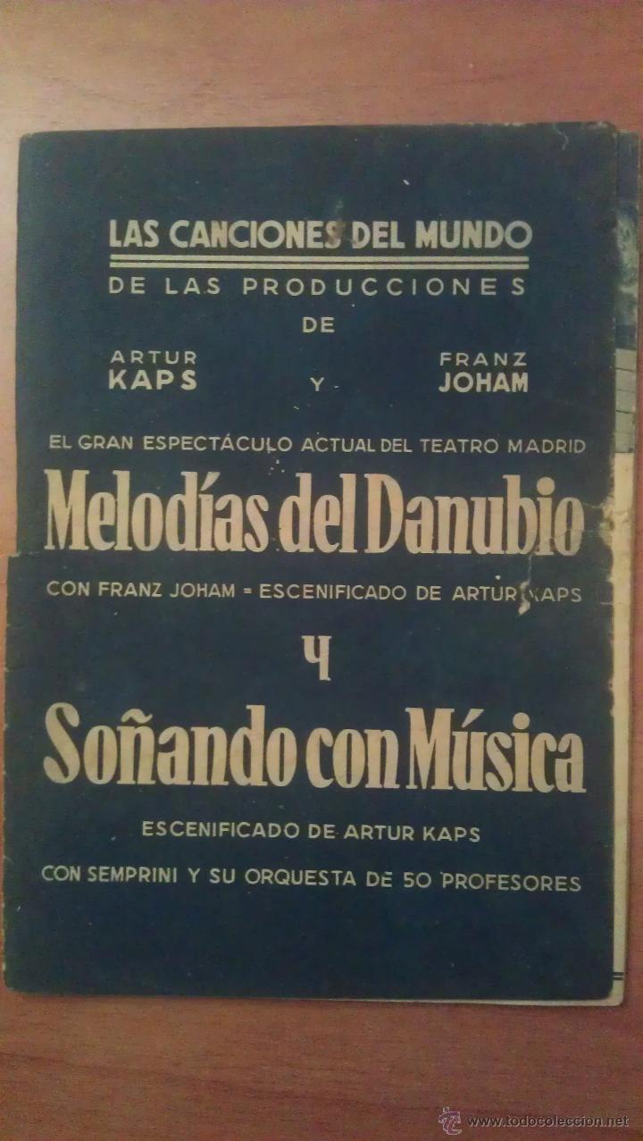 Cat&aacute;logos de m&uacute;sica: DECADA DE LOS 50 - MELOD&Iacute;AS DEL DANUBIO - Foto 1
