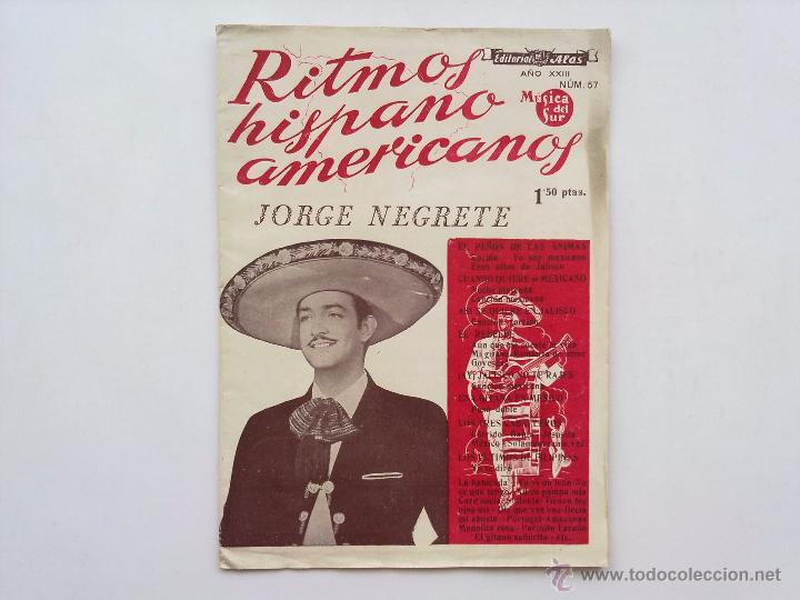 Catalogues de Musique: CANCIONERO, JORGE NEGRETE