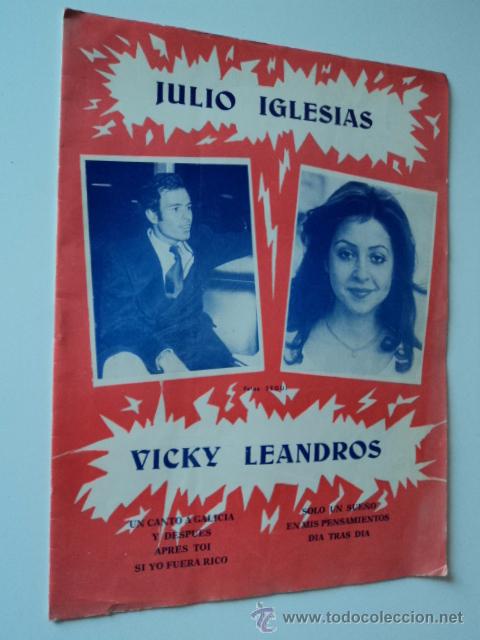 Catalogues de Musique: ANTIGUO CANCIONERO 1972 EDICIONES MARAZUL JULIO IGLESIAS MI PEQUE&Ntilde;O MUNDO VIKY LEANDROS Poner en se