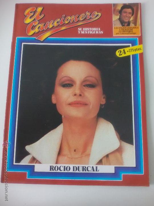 Cat&aacute;logos de M&uacute;sica: EL CANCIONERO, SU HISTORIA Y SUS FIGURAS N&ordm; 24 Rocio Durcal. POR LAUREN POSTIGO.1980 Belter