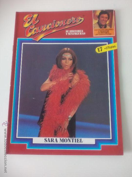 Catalogues de Musique: EL CANCIONERO, SU HISTORIA Y SUS FIGURAS N&ordm; 17 Sara Montiel POR LAUREN POSTIGO. 1980