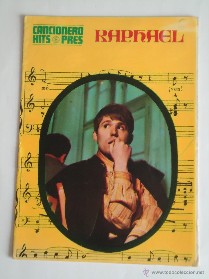 Catalogues de Musique: CANCIONERO HITS PRES DE RAPHAEL TAMA&Ntilde;O PEQUE&Ntilde;O