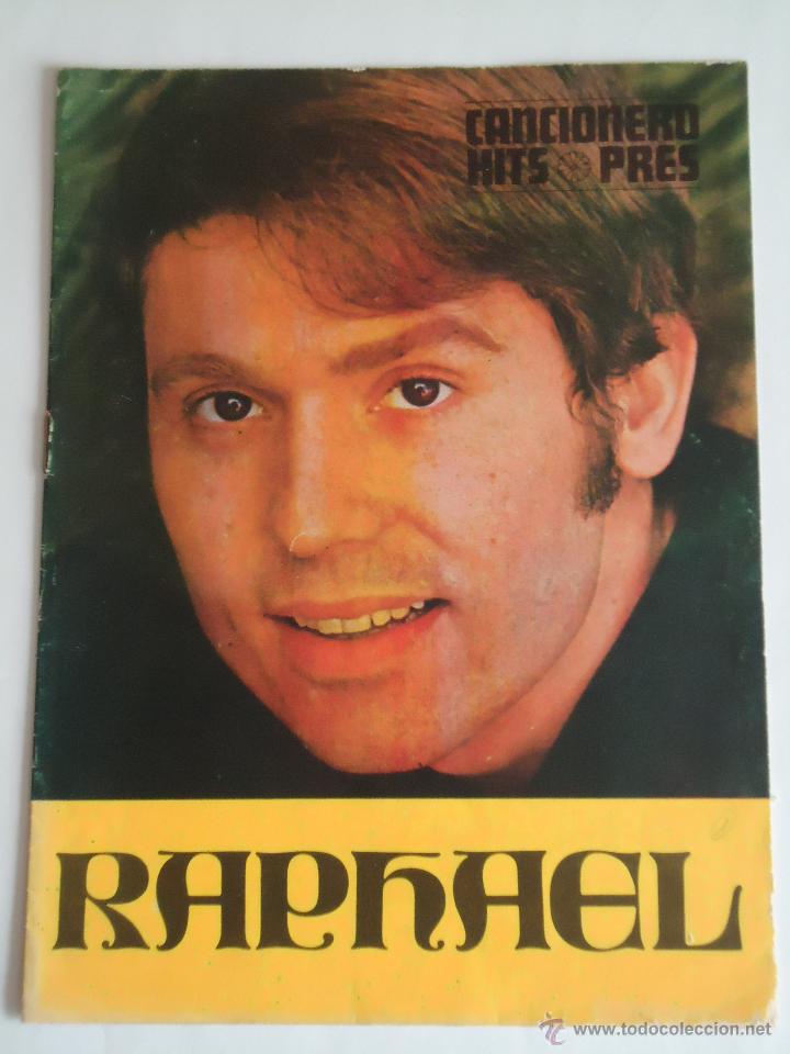 Catalogues de Musique: CANCIONERO HITS PRES DE RAPHAEL TAMA&Ntilde;O NORMAL