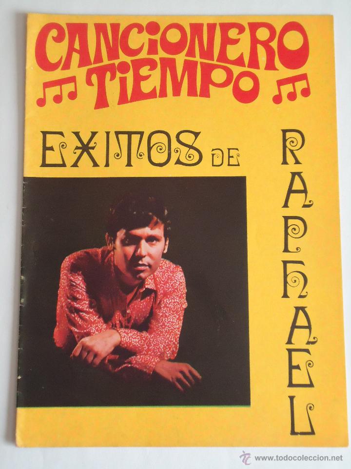 Cat&aacute;logos de m&uacute;sica: CANCIONERO TIEMPO. EXITOS DE RAPHAEL - Foto 1