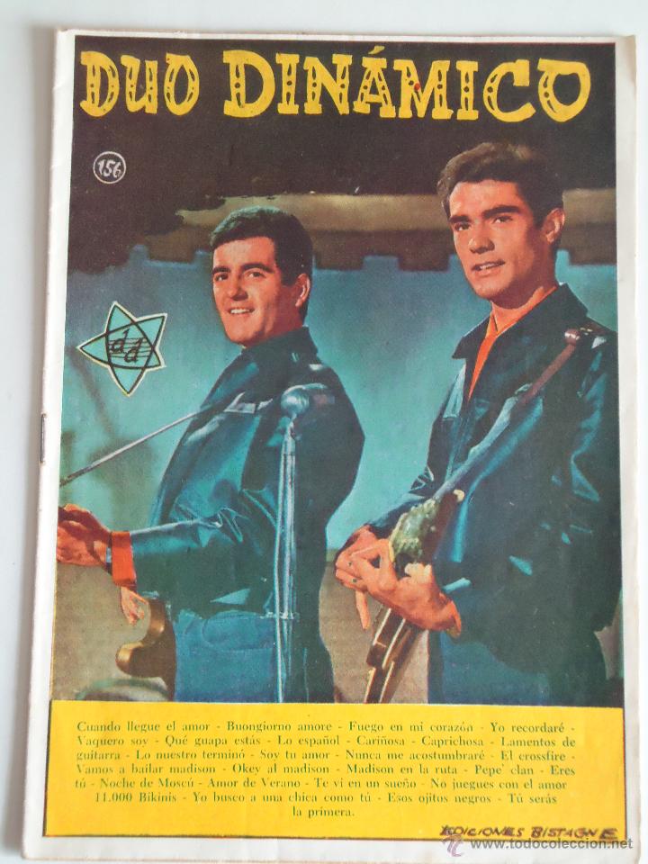 Cat&aacute;logos de m&uacute;sica: CANCIONERO DEL DUO DINAMICO - Foto 1