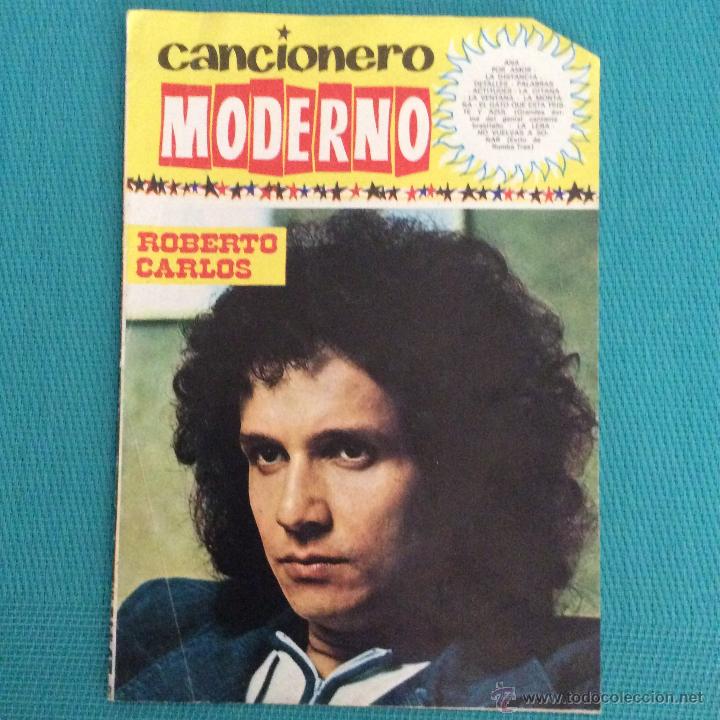 Catalogues de Musique: CANCIONERO ROBERTO CARLOS Sus grandes exitos EDICIONES ESTE 1975 # NUEVO