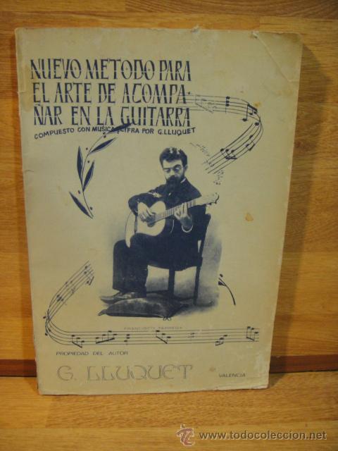 Cat&aacute;logos de M&uacute;sica: metodo para guitarra , por musica y cifra - g. lluquet