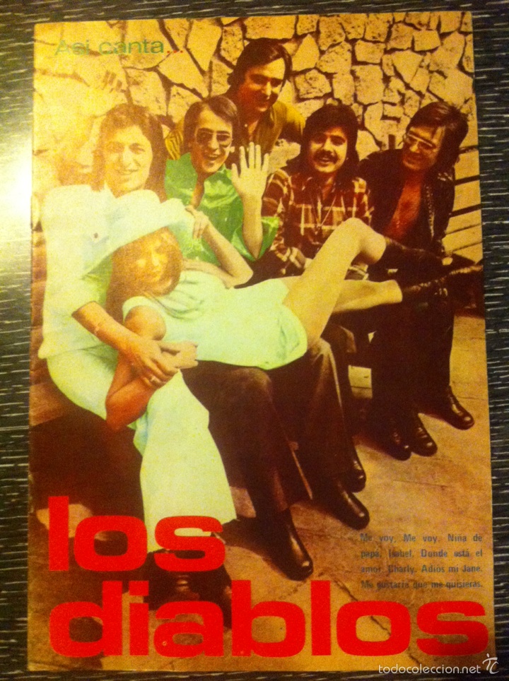 Catalogues de Musique: Antigua revista cancionero asi canta Los Diablos 1973