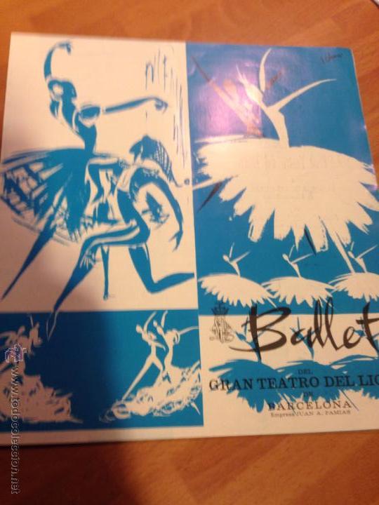 Cat&aacute;logos de m&uacute;sica: Programa ballet teatro liceo 1966 - Foto 1