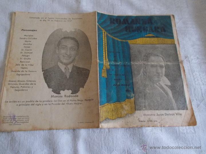 Cat&aacute;logos de m&uacute;sica: ROMANZA HUNGARA - Foto 2