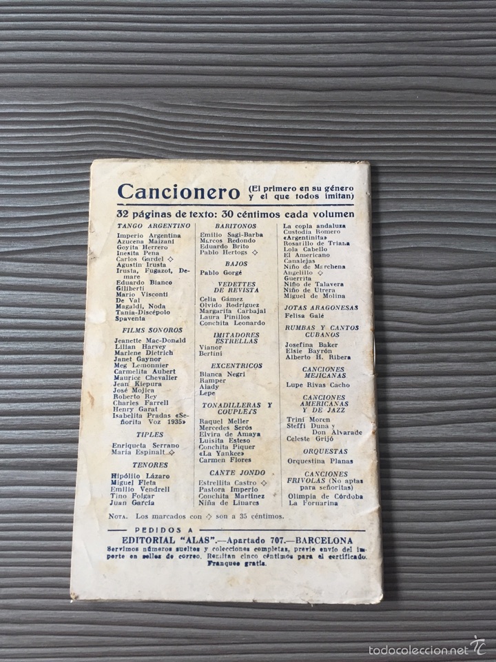 Cat&aacute;logos de m&uacute;sica: Cancionero marcos redondo - Foto 2