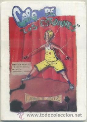 Cat&aacute;logos de M&uacute;sica: CARNAVAL DE CADIZ 1998. CORO LOS ESTUDIANTES   A-C-1761