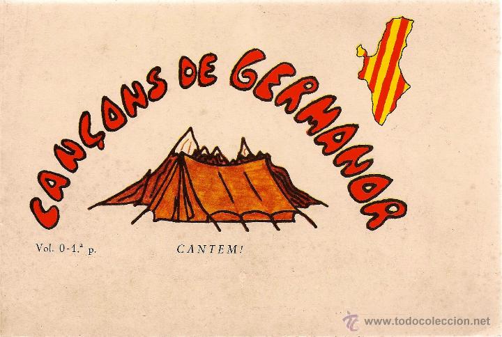 Cat&aacute;logos de m&uacute;sica: Can&ccedil;ons de germanor / Joan de Quart - 1976 - Foto 1