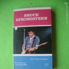 Catálogos de Música: EDICIONES JUCAR BRUCE SPRINGSTEEN FOTOS B/NEGRO. LOS JUGLARES 1985 PDELUXE. Lote 55342605