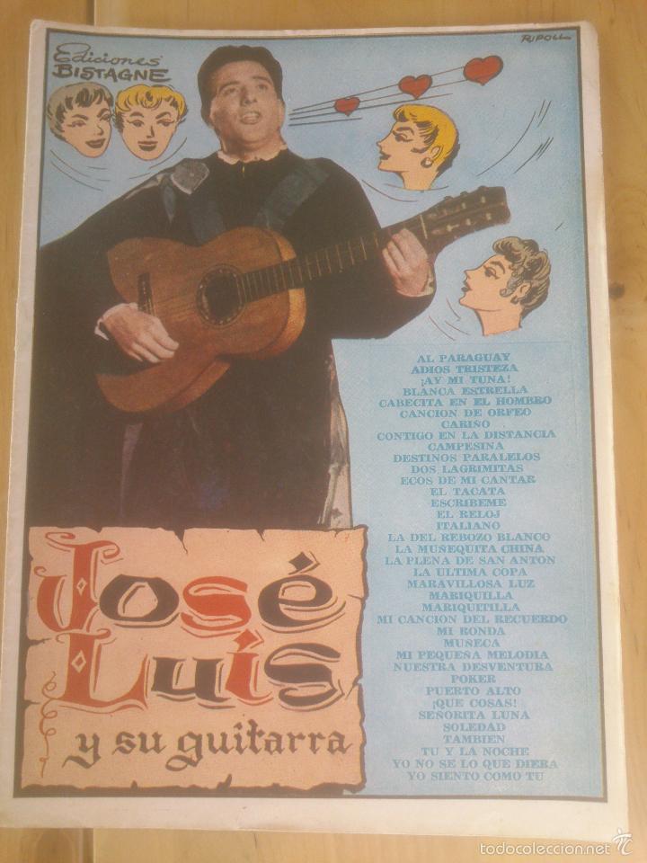 Cat&aacute;logos de M&uacute;sica: JOSE LUIS Y SU GUITARRA CANCIONERO A&Ntilde;O 1961