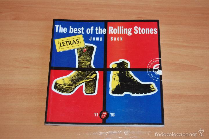 Catalogues de Musique: LIBRO THE BEST OF THE ROLLIG STONES.JUMP BACK.LETRAS . ED CELESTE