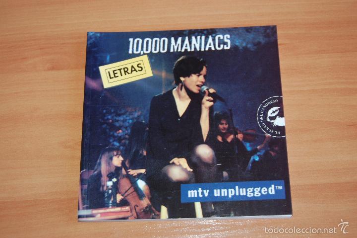 Cat&aacute;logos de M&uacute;sica: LIBRO 10000 MANIACS MTV UNPLUGGED. LETRAS . ED CELESTE