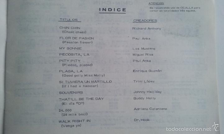 Cat&aacute;logos de m&uacute;sica: LIBRO/CANCIONERO ROCK AND ROLL. - Foto 2