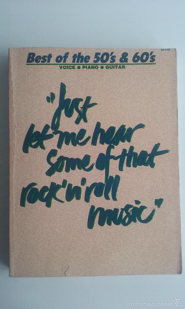 Catalogues de Musique: LIBRO/CANCIONERO BEST OF THE 50'S & 60'S-CHUK BERRY-BEATLES...