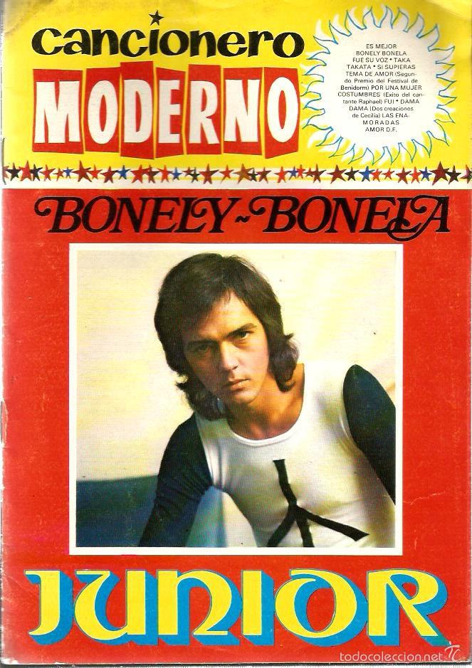 Cat&aacute;logos de m&uacute;sica: CANCIONERO MODERNO  : JUNIOR - Foto 1