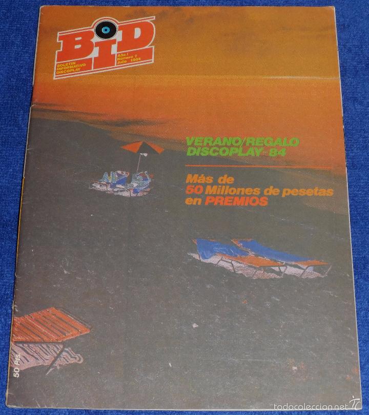 Cat&aacute;logos de M&uacute;sica: Discoplay n&ordm; 7 - Julio 1984