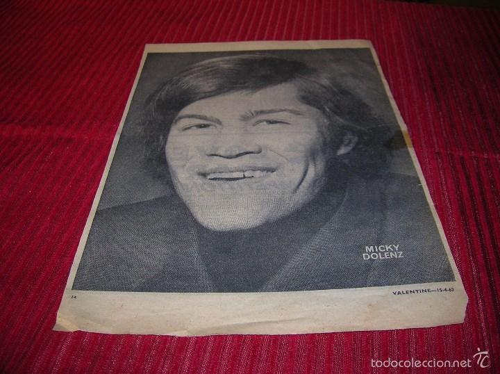 Catalogues de Musique: Poster de Micky Dolenz,a&ntilde;o 1967