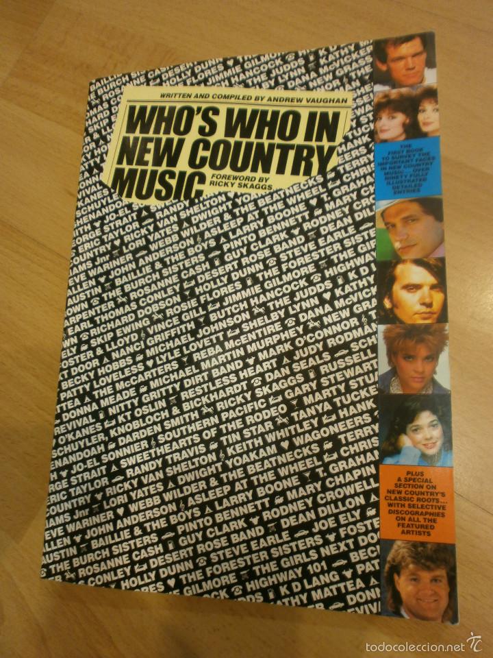 Cat&aacute;logos de M&uacute;sica: WHO&acute;S WHO IN NEW COUNTRY MUSIC, por Andrew Vaughan