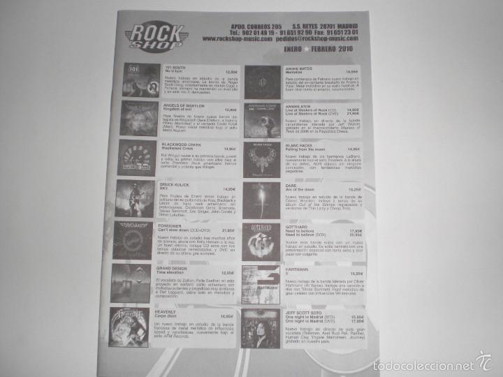 Cat&aacute;logos de M&uacute;sica: ROCK SHOP - ENERO FEBRERO 2010