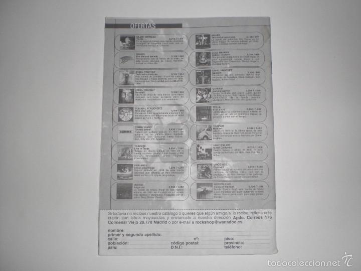 Cat&aacute;logos de m&uacute;sica: ROCK SHOP - JUNIO JULIO 2002. - Foto 2