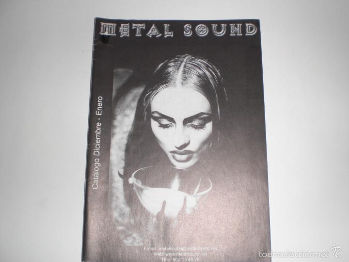 Cat&aacute;logos de M&uacute;sica: METAL SOUND - CAT&Aacute;LOGO DICIEMBRE ENERO