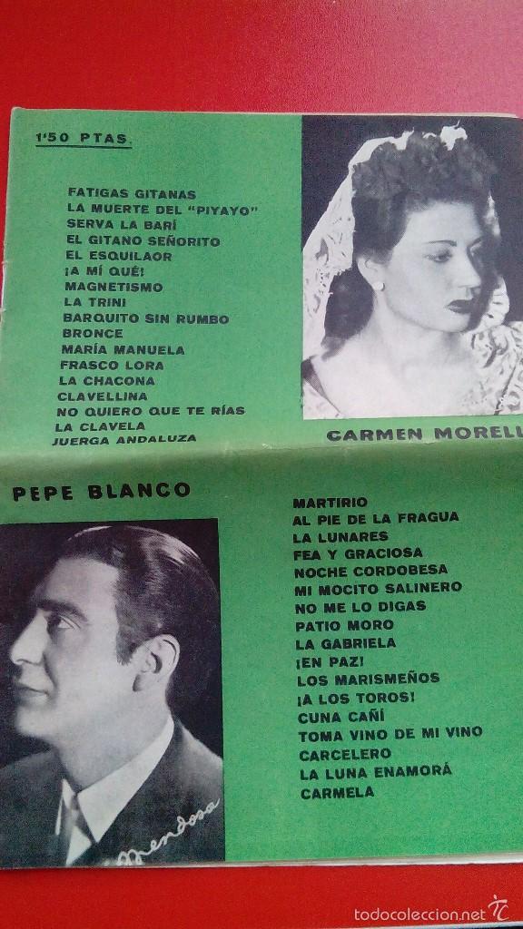 Cat&aacute;logos de M&uacute;sica: Pepe Blanco y Carmen Morell