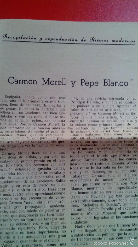 Cat&aacute;logos de m&uacute;sica: Pepe Blanco y Carmen Morell - Foto 3