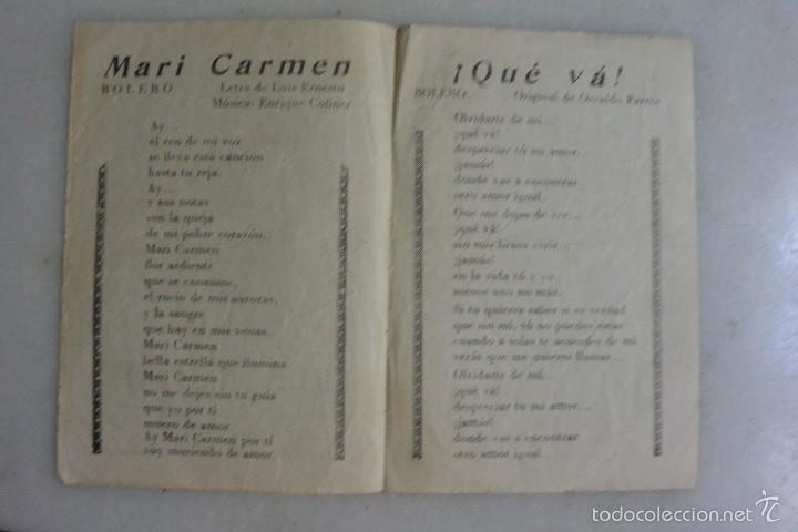 Cat&aacute;logos de m&uacute;sica: CANCIONERO LUIS MARIANO - Foto 2