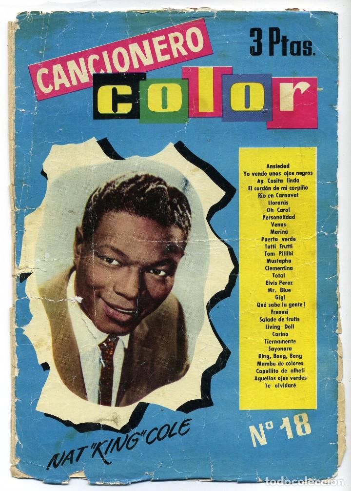 Cataloghi di Musica: NAT KING COLE. Tama&ntilde;o 17 X 24 cms.. CANCIONERO.