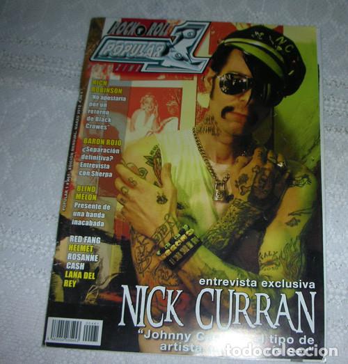 Catalogues de Musique: REVISTA POPULAR UNO MARZO  2012 - NICK CURRAN