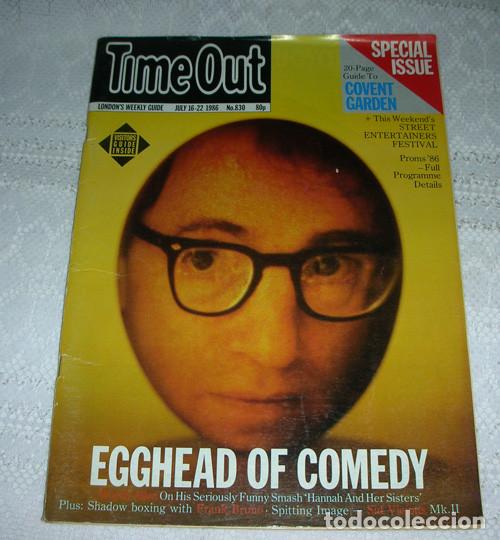 Catalogues de Musique: REVISTA TIME OUT - GUIA DEL OCIO DE LONDRES - JULIO 1986