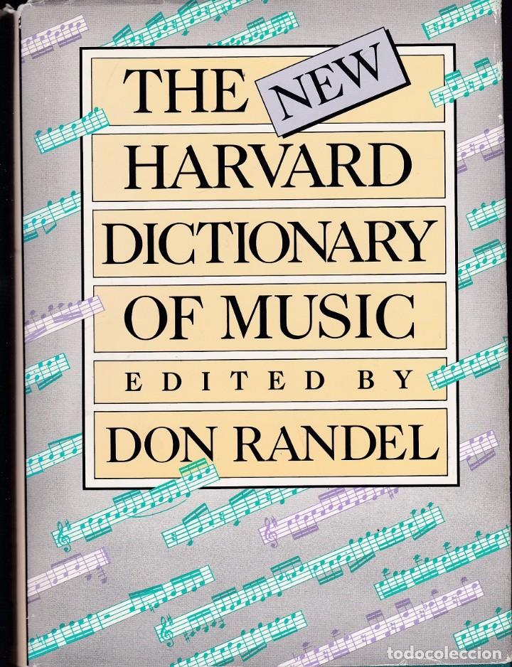 Cat&aacute;logos de M&uacute;sica: The New Harvard Dictionary of Music - Don Randel